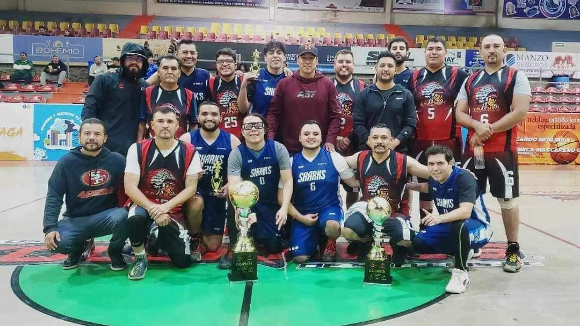 Campeones de la tercera fuerza en básquetbol